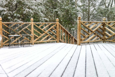 Protect your deck for winter