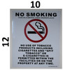 NO SMOKING HPD SIGN