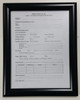 FIRE SAFETY PLAN FRAME - BLACK    SIGNAGE