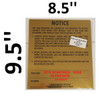 HPD Gas Leak Notice  AGE