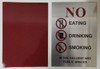 NO EATING DRINKING SMOKING IN THE HALLWAY AND PUBLIC SPACES  AGE