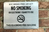 No Smoking Dob Sign