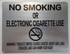 NO SMOKING Dob SIGN