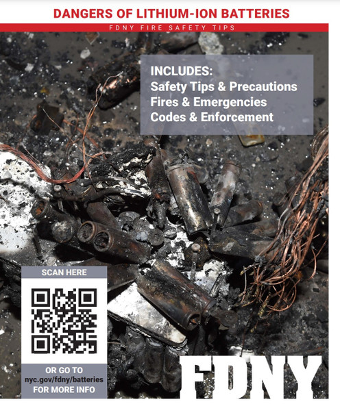 fdny DANGERS OF LITHIUM-ION BATTERIES