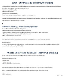 NYC FIREPROOF vs. NON-FIREPROOF BUILDINGS (pdf file)