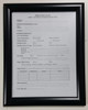 FIRE SAFETY PLAN FRAME - BLACK    SIGNAGE