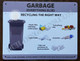 GARBAGE (EVERYTHING ELSE) (RECYCLING THE RIGHT WAY)  AGE