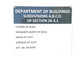 Department of Building Subdivisions A,B,C,D