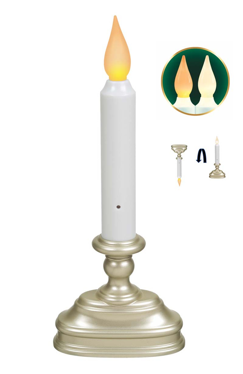 LED Window Candle With Sensor Control | Cordless Window Candles