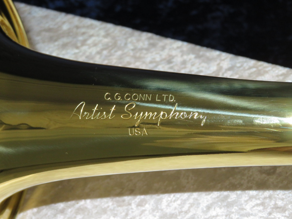 C.G. Conn 71H Artist Symphony Single Rotor Bass Trombone 1970's