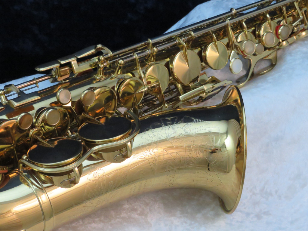 King Zephyr Alto Saxophone with Art Deco 1930's Serial #209874