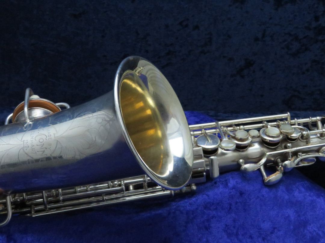 ガノン C.G. Conn New Wonder I Silver Alto Saxophone 1921 Serial