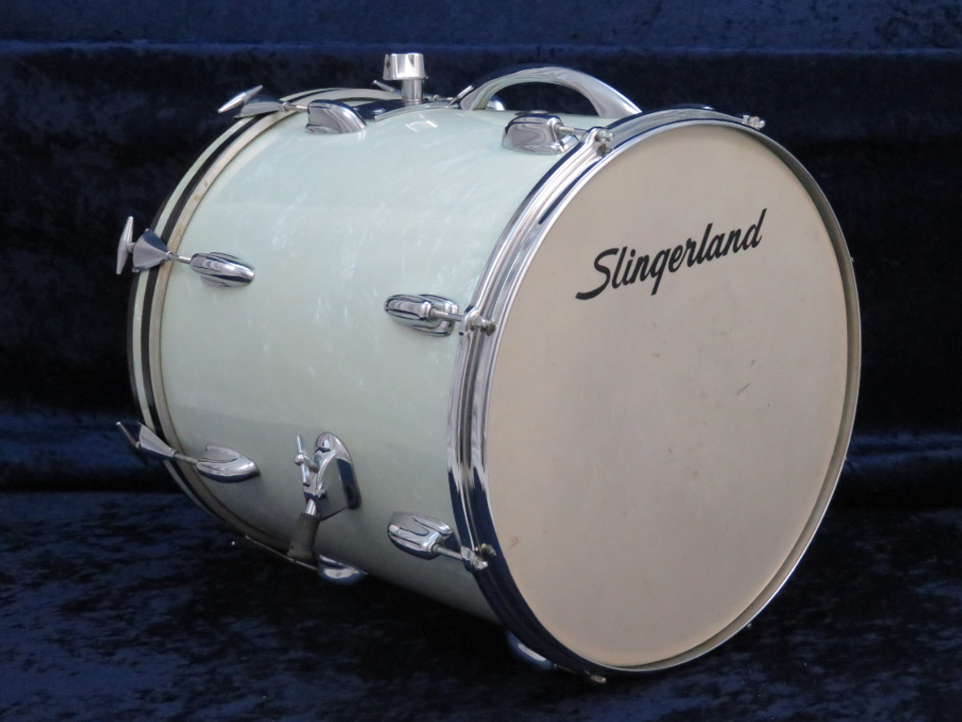 Slingerland 16 x 16 Marine Pearl Wood Kick Drum Serial