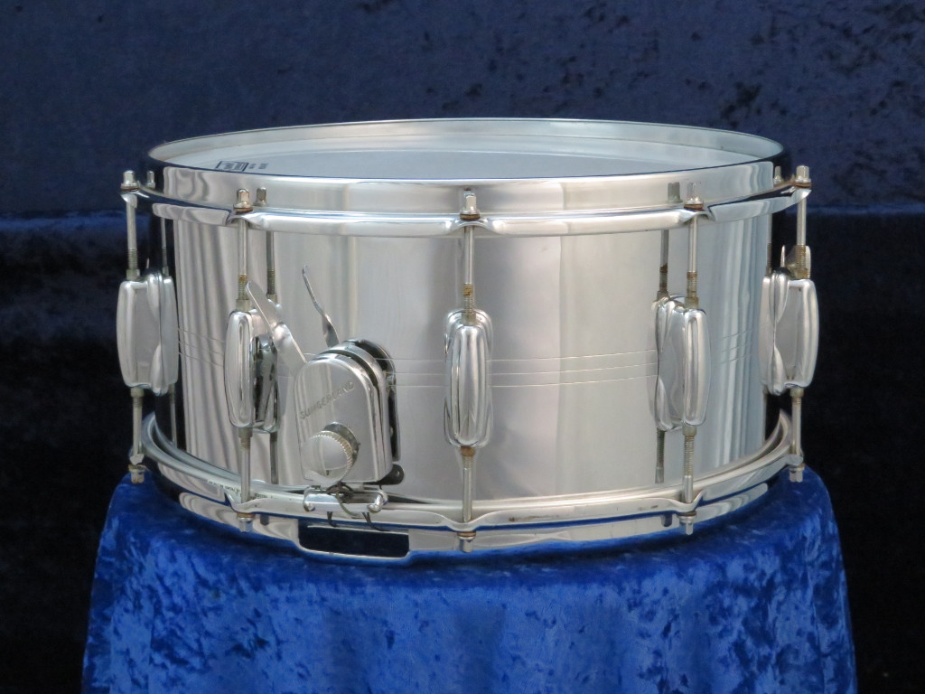 Slingerland Radio King 6.5 x 14 Marine Pearl Wood Snare Drum