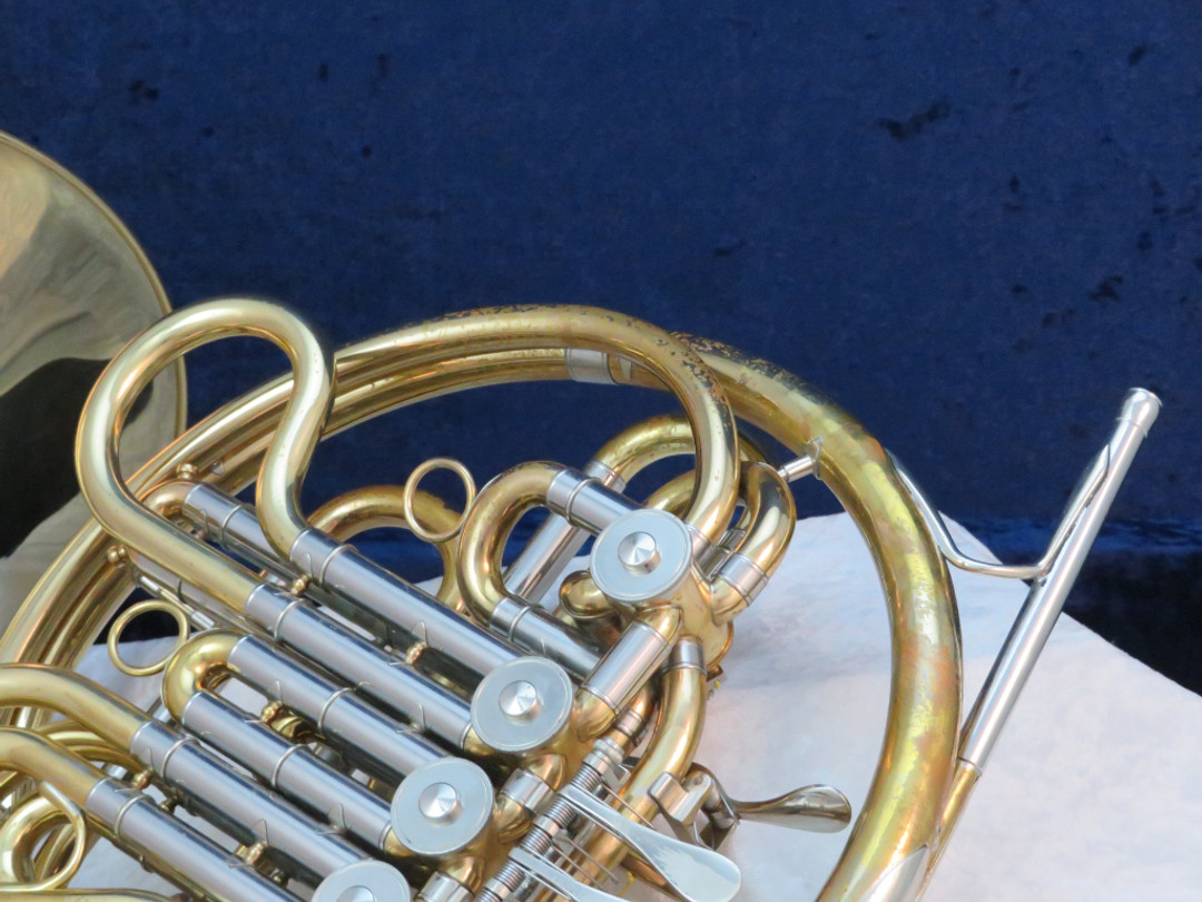 YAMAHA ホルン YHR662 Yamaha YHR-662 Full Double French Horn | Reverb