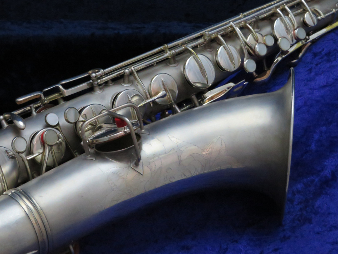 C.G. Conn New Wonder I Silver Alto Saxophone 1924 Serial