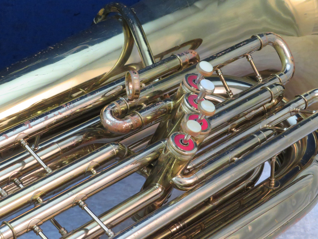 Conn BBb 5J 4 Valve Bell Up Piston Tuba Ser#402598 | Musical
