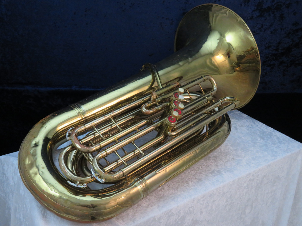 Conn BBb 5J 4 Valve Bell Up Piston Tuba Ser#402598 | Musical