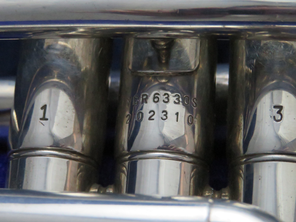 Yamaha YCR6330S Shepherd's Crook Silver Cornet Serial #202310