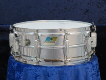 Ludwig No. 400 Supraphonic 5 x 14 Chrome Snare Drum Serial 1970's