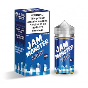 Blueberry | Jam MONSTER 100ml Synthetic Nicotine E-liquid Blueberry | Jam MONSTER 100ml Synthetic Nicotine E-liquid