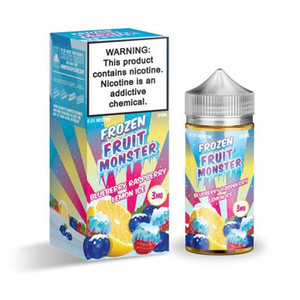 Blueberry Raspberry Lemon ICE | Frozen Fruit MONSTER 100ml Synthetic Nicotine E-liquid