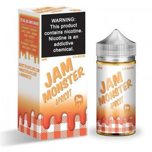 Apricot | Jam MONSTER 100ml Synthetic Nicotine E-liquid Apricot | Jam MONSTER 100ml Synthetic Nicotine E-liquid