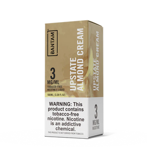 Upstate Almond Cream | Bantam 100ml Nicotine Synth E-liquid Upstate Almond Cream | Bantam 100ml Nicotine Synth E-liquid