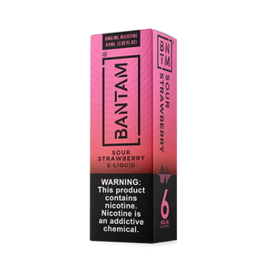 Sour Strawberry | Bantam 60ml Nicotine E-juice Sour Strawberry | Bantam 60ml Nicotine E-juice