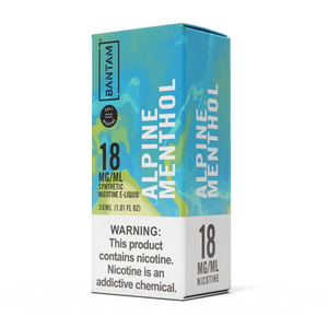 Alpine Menthol | Bantam 30ml Synth Nicotine Salt E-liquid Alpine Menthol | Bantam 30ml Synth Nicotine Salt E-liquid
