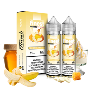 The Finest Signature Edition - Banana Honey 2x60mL (Previously Gold Reserve) by Deliver My Vapes in Atlanta The Finest Signature Edition - Banana Honey 2x60mL (Previously Gold Reserve) by Deliver My Vapes in Atlanta