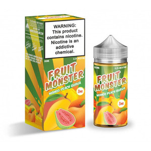 Mango Peach Guava | Fruit MONSTER 100ml Synthetic Nicotine E-liquid