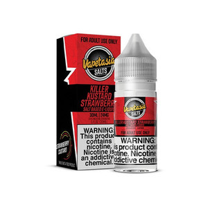 Strawberry | Vapetasia Killer Kustard 30ml Salt E-Liquid Strawberry | Vapetasia Killer Kustard 30ml Salt E-Liquid