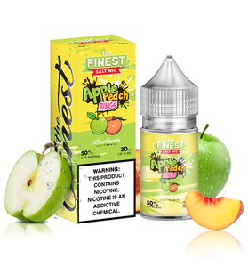 The Finest Salt Nic - Apple Peach Rings 30mL by Deliver My Vapes in Atlanta