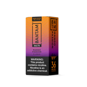Mango Passion | Bantam 30ml Nicotine Salt E-liquid Mango Passion | Bantam 30ml Nicotine Salt E-liquid