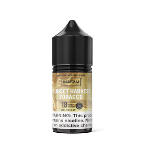 Sunset Harvest Tobacco | Bantam 30ml Synth Nicotine Salt E-liquid Sunset Harvest Tobacco | Bantam 30ml Synth Nicotine Salt E-liquid