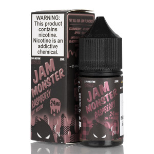 Raspberry | Jam Monster 30ml Synthetic Salt Nicotine E-liquid Raspberry | Jam Monster 30ml Synthetic Salt Nicotine E-liquid
