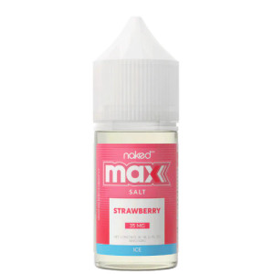 Strawberry ICE | Naked Max Synthetic Salt Nicotine E-liquid Strawberry ICE | Naked Max Synthetic Salt Nicotine E-liquid