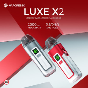 VAPORESSO LUXE X2 40W POD SYSTEM VAPORESSO LUXE X2 40W POD SYSTEM