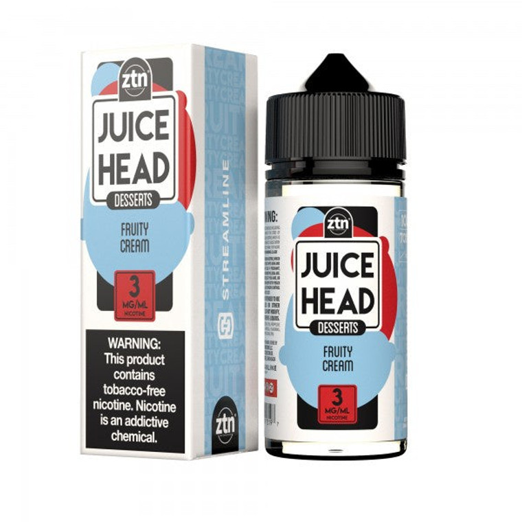 Juice Head ZTN Desserts - Fruity Cream 100mL by Deliver My Vapes in Atlanta