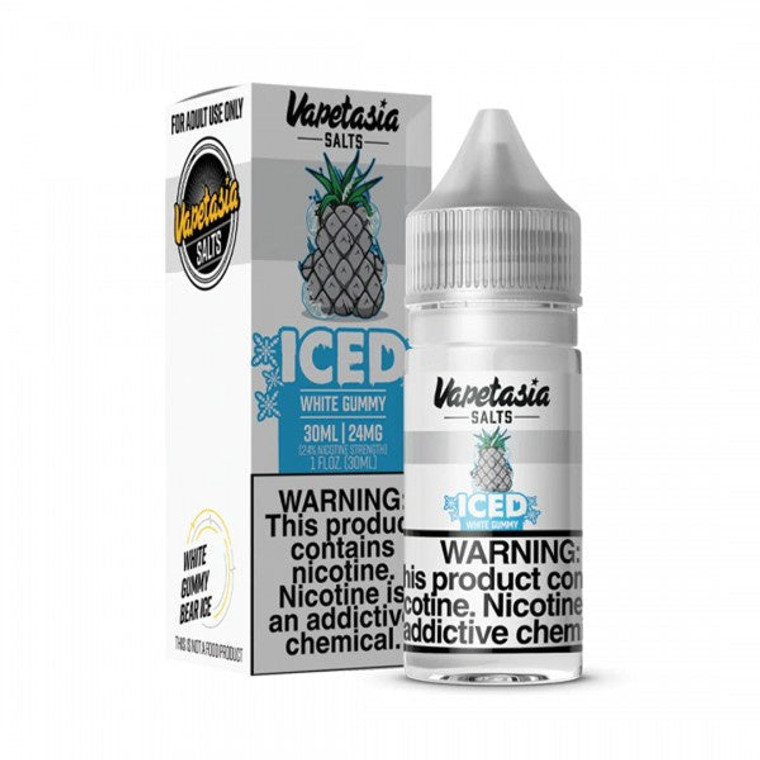 Vapetasia Killer Sweets Synthetic Salts - Iced White Gummy 30mL by Deliver My Vapes in Atlanta
