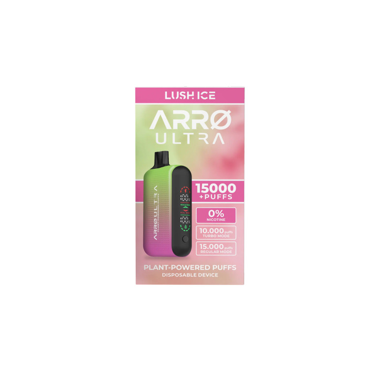 ARRØ Ultra –  (15,000 Puffs)  ZERO Nicotine Plant Powered Aromatherapy Device