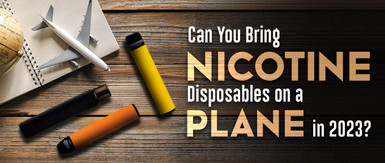 Can You Bring Nicotine Disposables on a Plane in 2023?