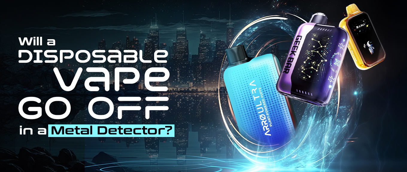 Will a Disposable Vape Go Off in a Metal Detector