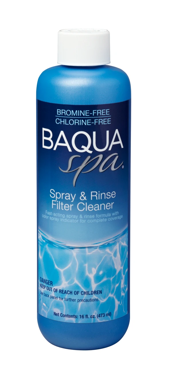 BAQUA Spa® Spray & Rinse Filter Cleaner - 1pt. - Pool Works Inc