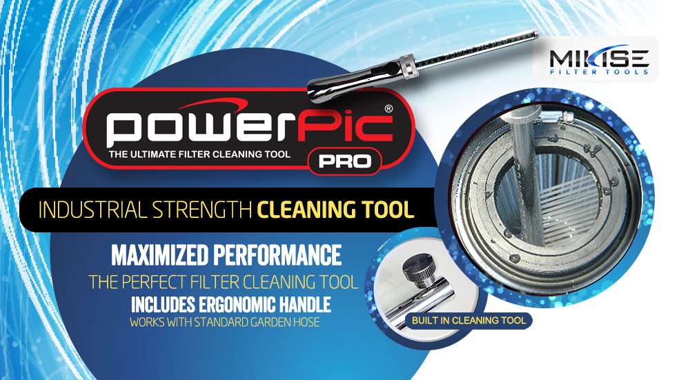 Mikise PowerPic Pro Cartridge Filter Cleaning Tool