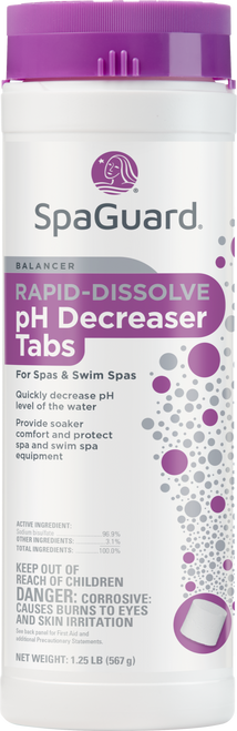 SpaGuard® pH Down Rapid-Dissolve Tabs  - 1.25lb