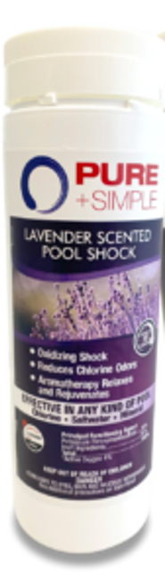 Shock Scented Non-Chlorine  *LAVENDER*  -  2lb