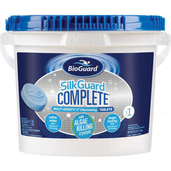 Chlorine 3" Tabs  SilkGuard Complete® - 25lb (PICK UP ONLY!)