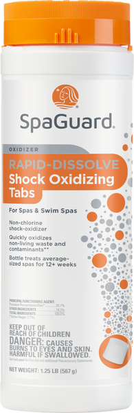 SpaGuard® Non-Chlorine Shock Rapid-Dissolve Tabs  - 1.25lb